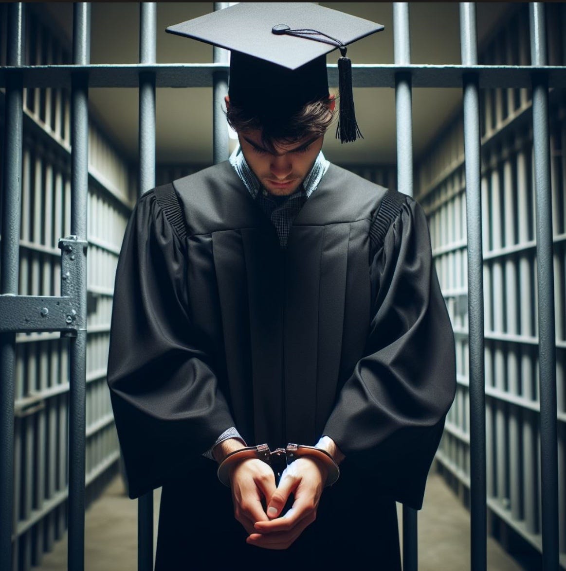 Are you a prisoner to your degree? by Suleiman Ahmed Medium Are you a prisoner to your degree? by Suleiman Ahmed Medium