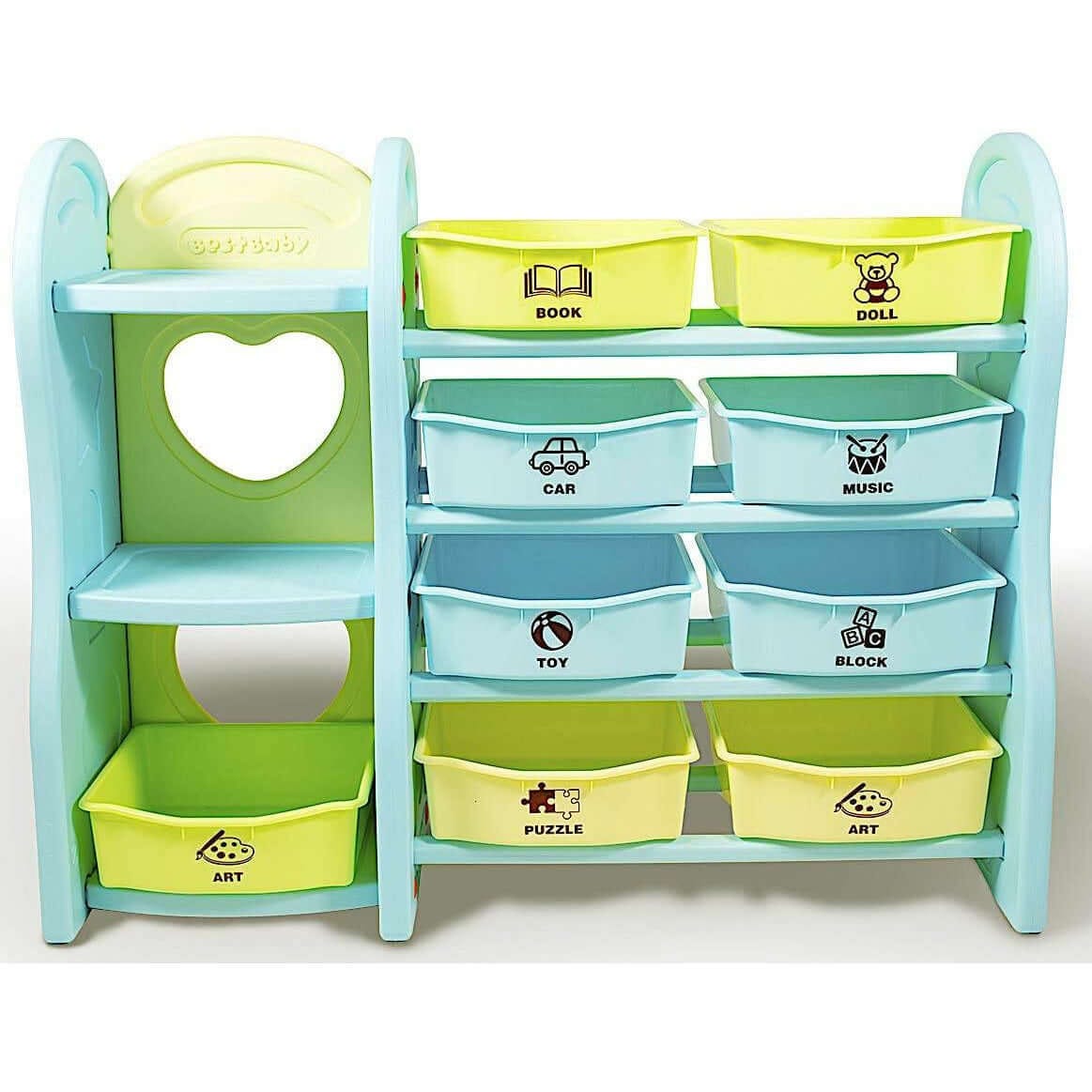 Shop Home Canvas MultiBin Kids Toy Organizer Thehomecanvas Medium