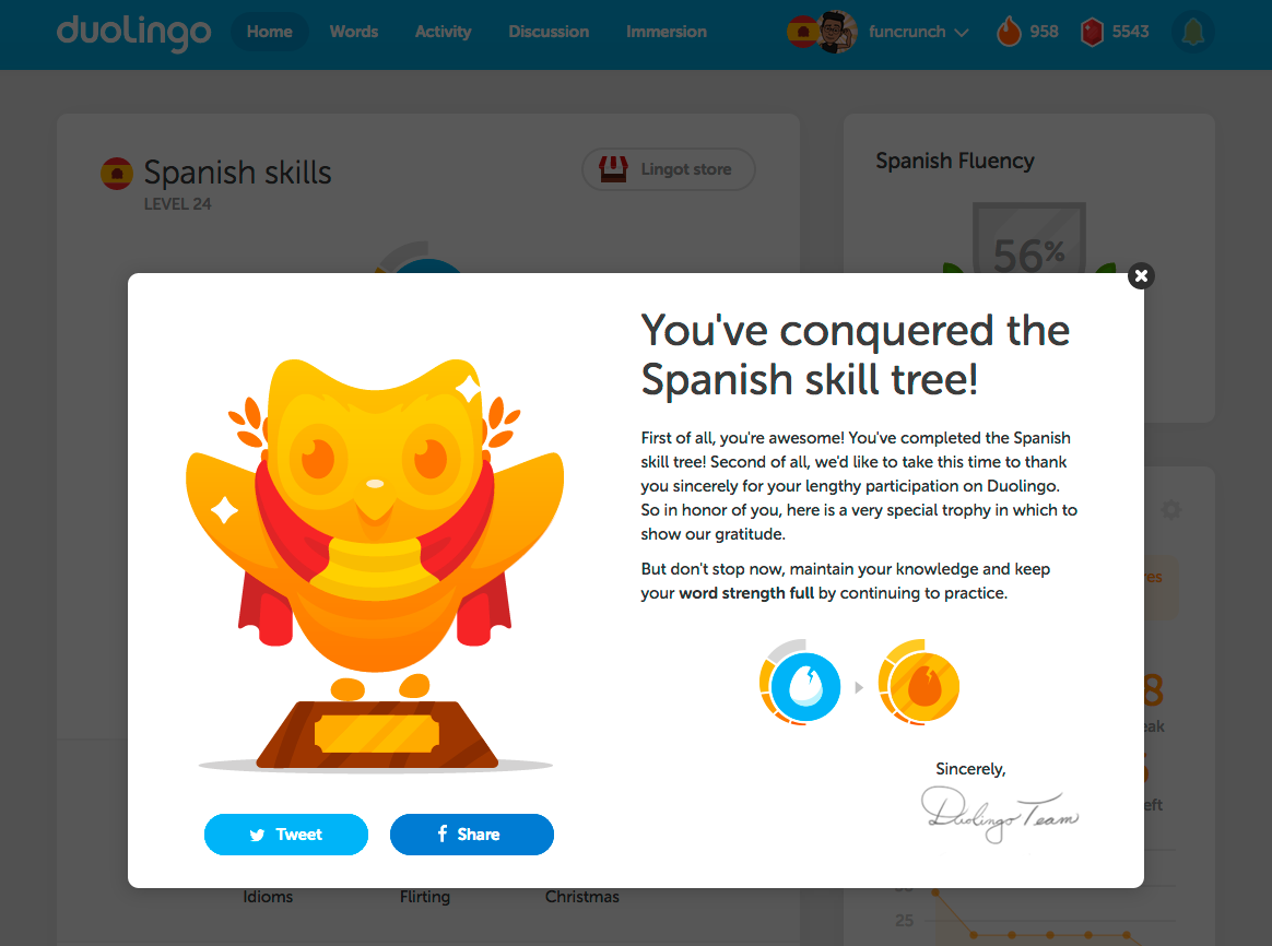 Duolingo And My History Of Lazy Spanish Practice By Pax Ahimsa Gethen