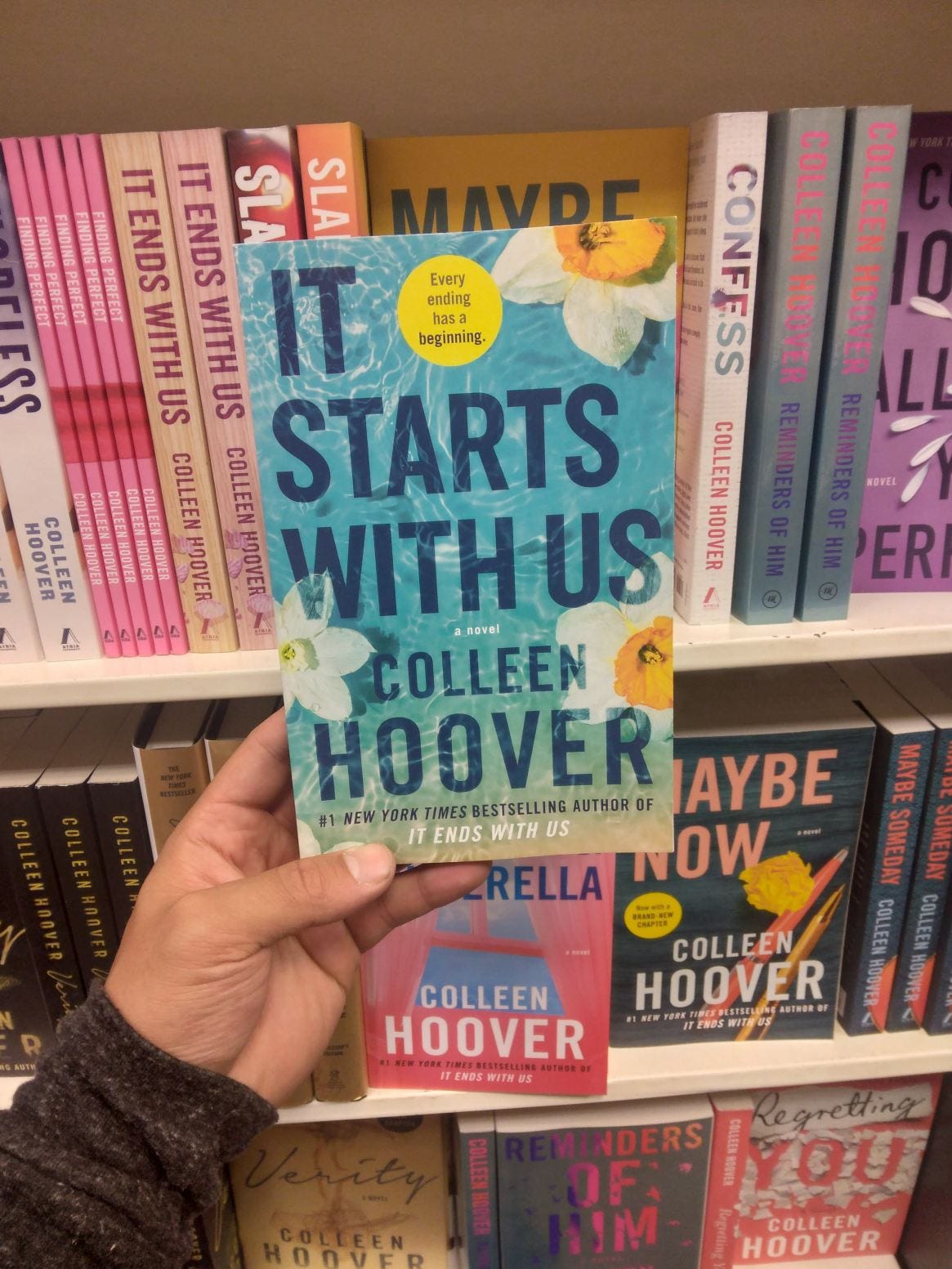 It Starts With Us (Lily and Atlas’s Story) by Colleen Hoover Book Review by Johnnysbookreviews