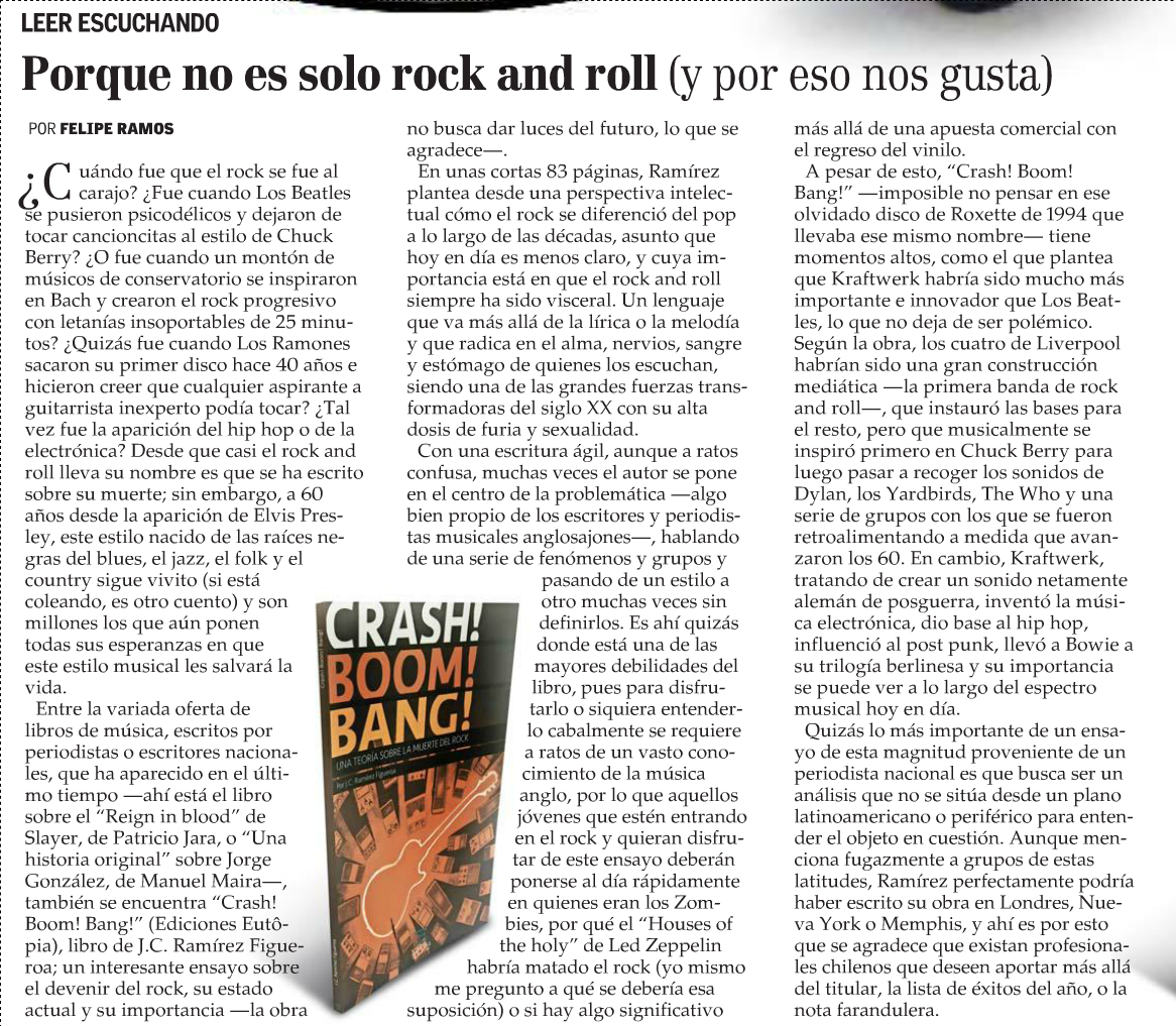 “Porque no es solo rock and roll (y por eso nos gusta)” by