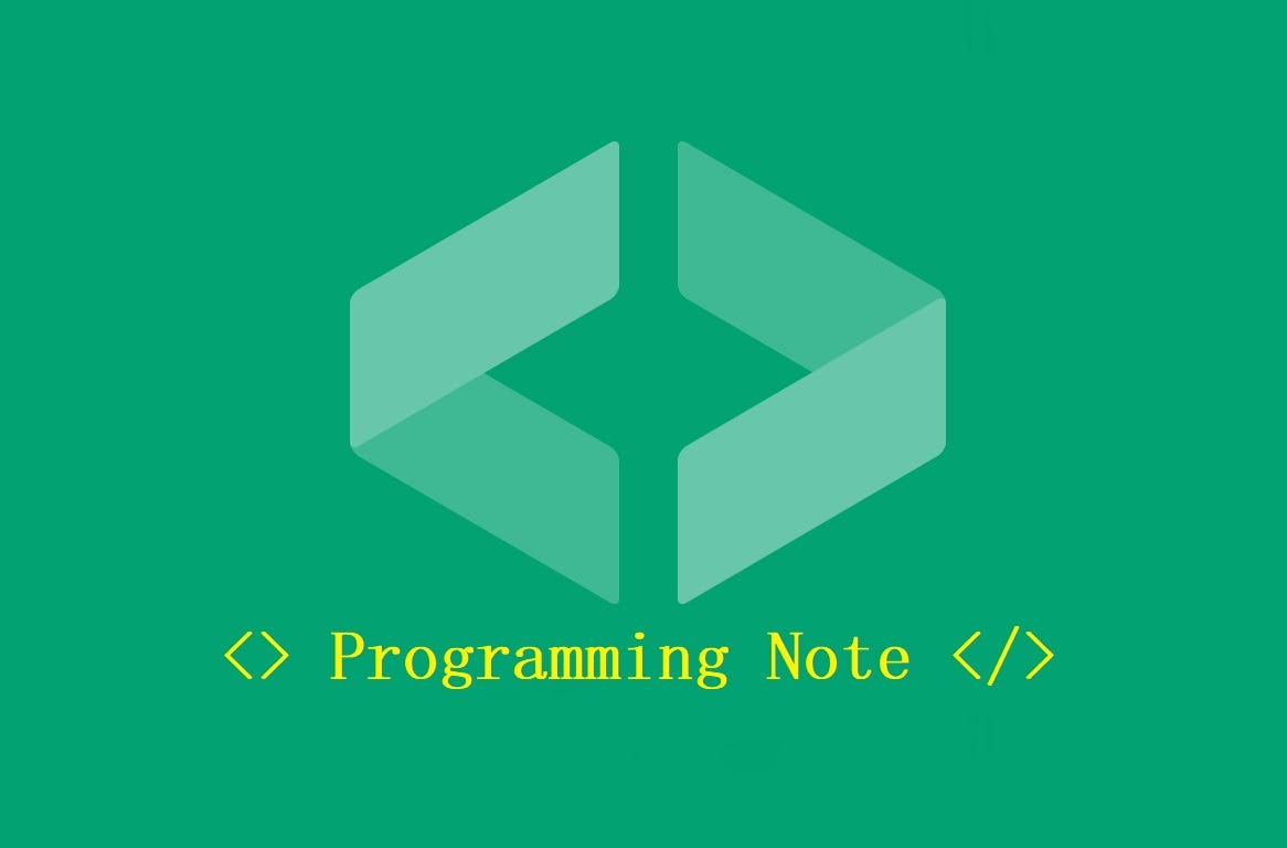 Programming Note