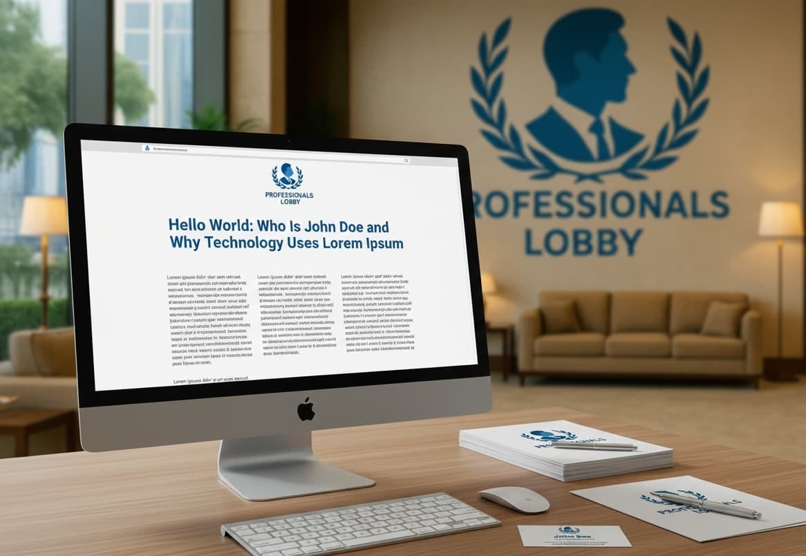 Why Tech Uses Lorem Ipsum, John Doe, and Hello World