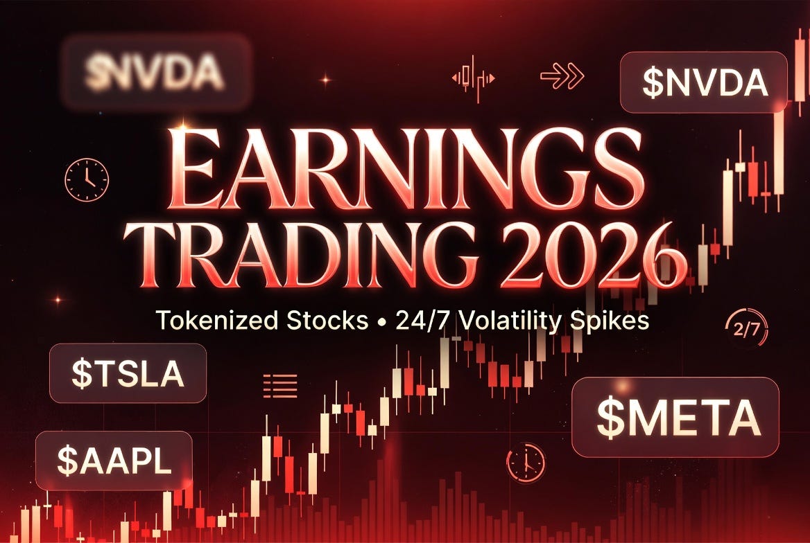 Earnings Trading Strategy: Tokenized Stocks 24/7 Alpha | Radiant