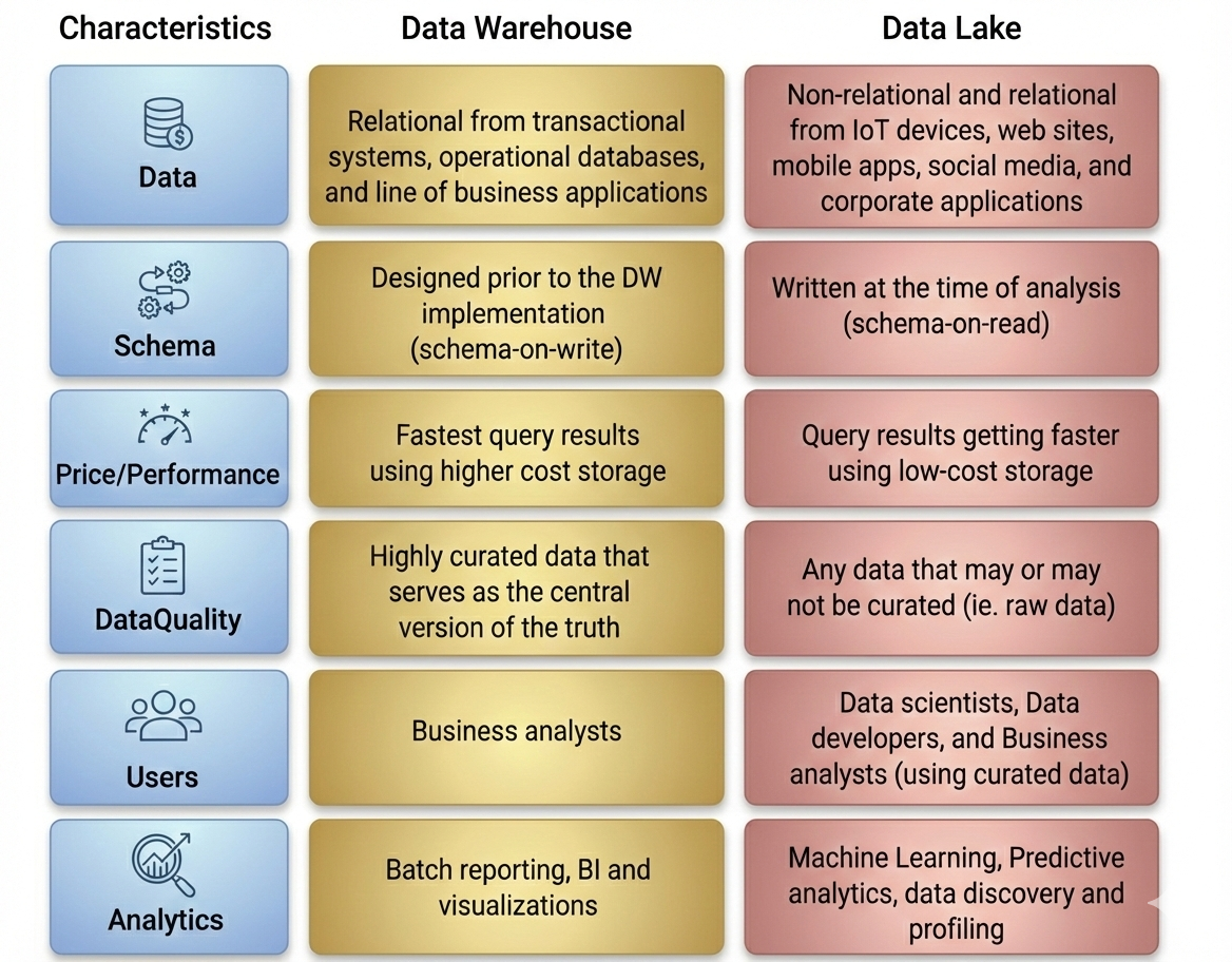 Data Lake vsWarehouse vs Lakehouse— Still a debate?