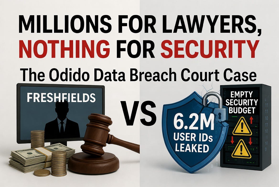 Millions for Lawyers, Nothing for Security: The Odido Data Breach Court Case