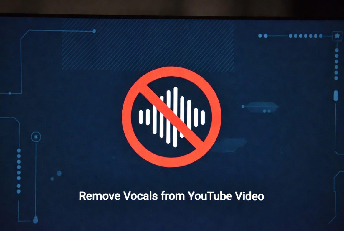 How to Remove Vocals from YouTube Videos with AI Tools