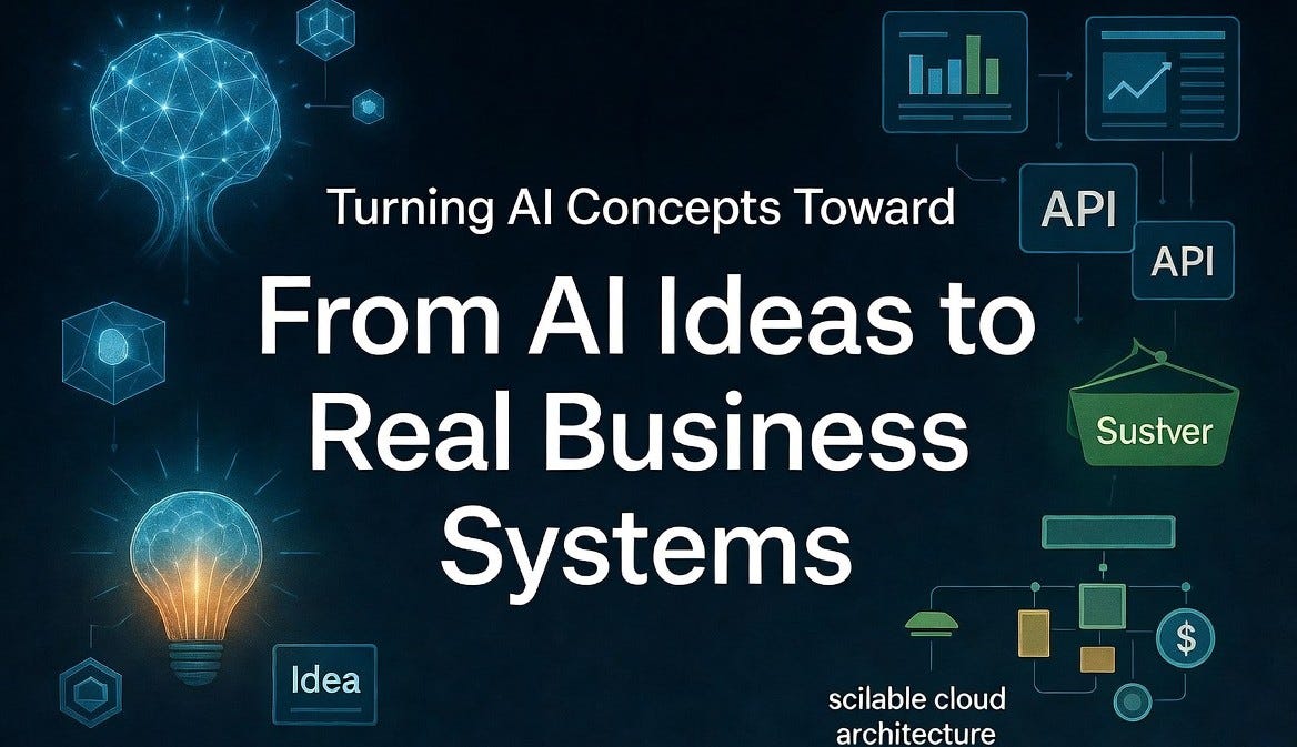 Turning AI Concepts Toward Production-Ready Systems