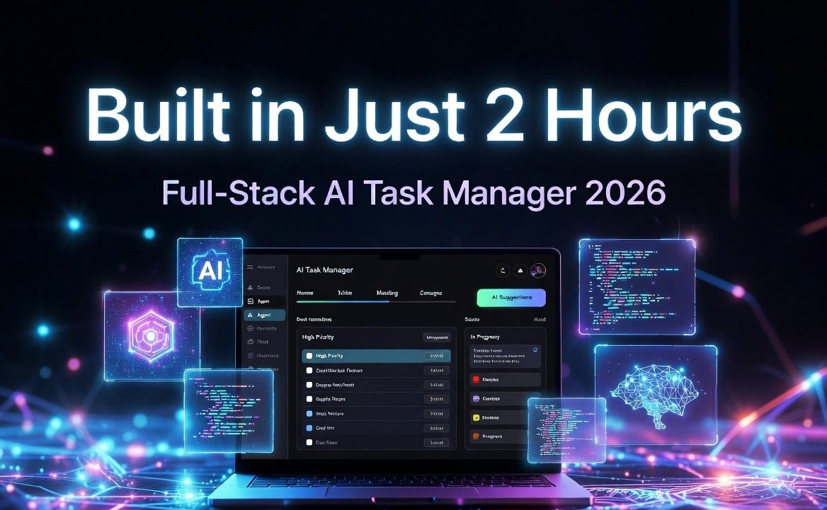 I Built a Full-Stack AI Task Manager in Just 2 Hours Using AI Agents in ...