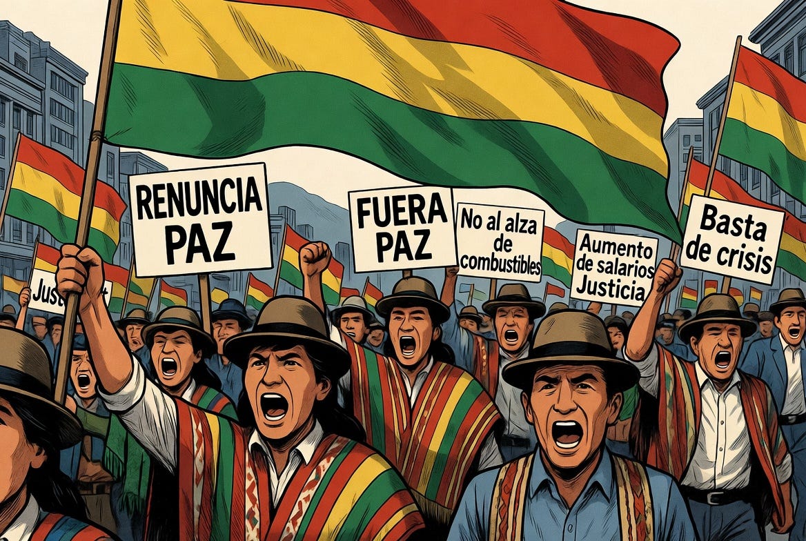 Bolivia’s Puppet President VS The People