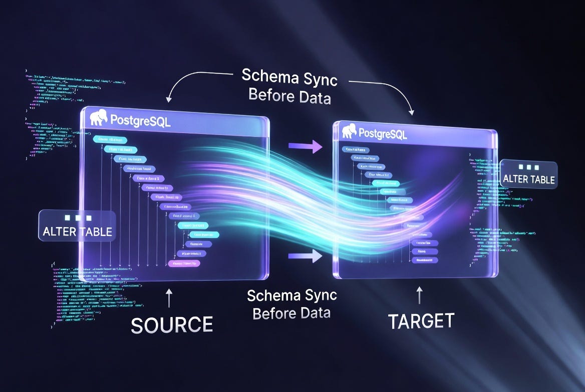 Streaming Schema Changes: Why You Must Sync Schemas Before You Stream Data (and How to Do It…