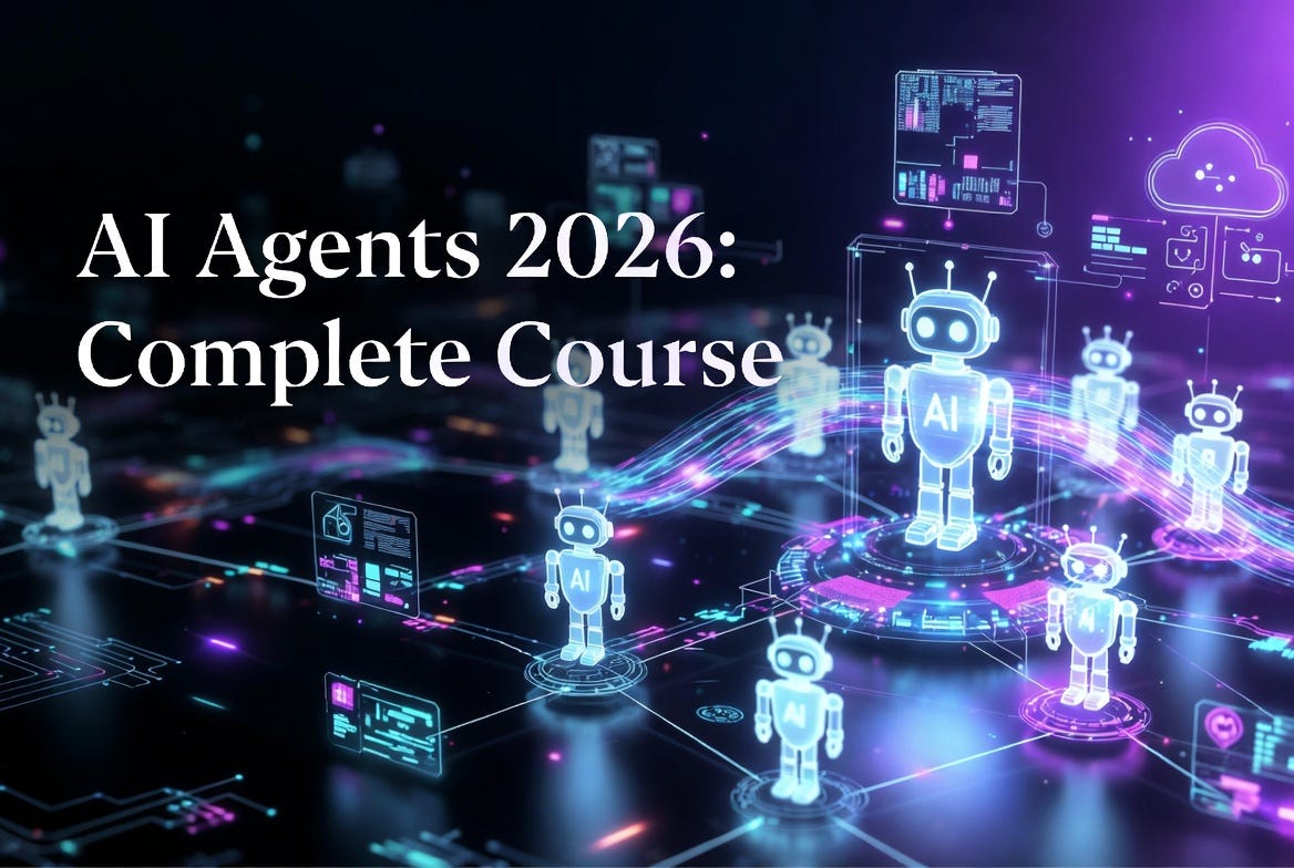 AI Agents in 2026: The Complete Course — From Beginner to Production ...
