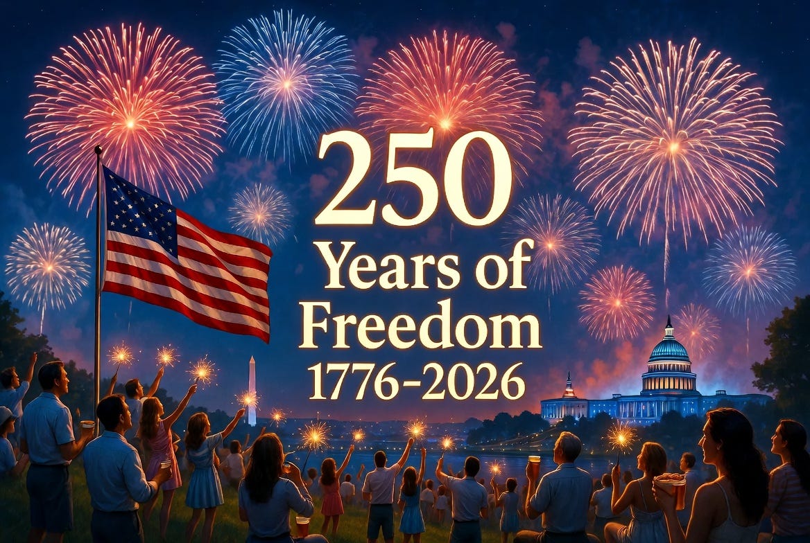 The 4th of July, 250 Years of Freedom, and the Real Cost of Celebration
