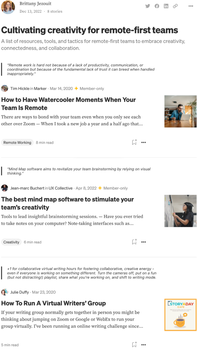 A List by Brittany Jezouit