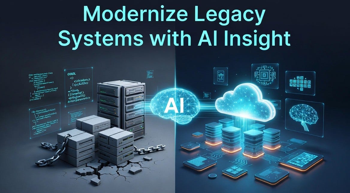 The Role of AI in Modernizing Legacy Applications for Global Enterprises
