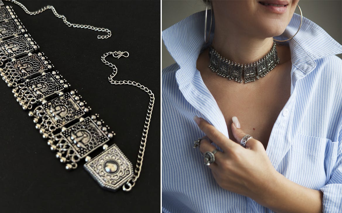 The history of Indian ethnic necklaces: from ancient temples to modern style