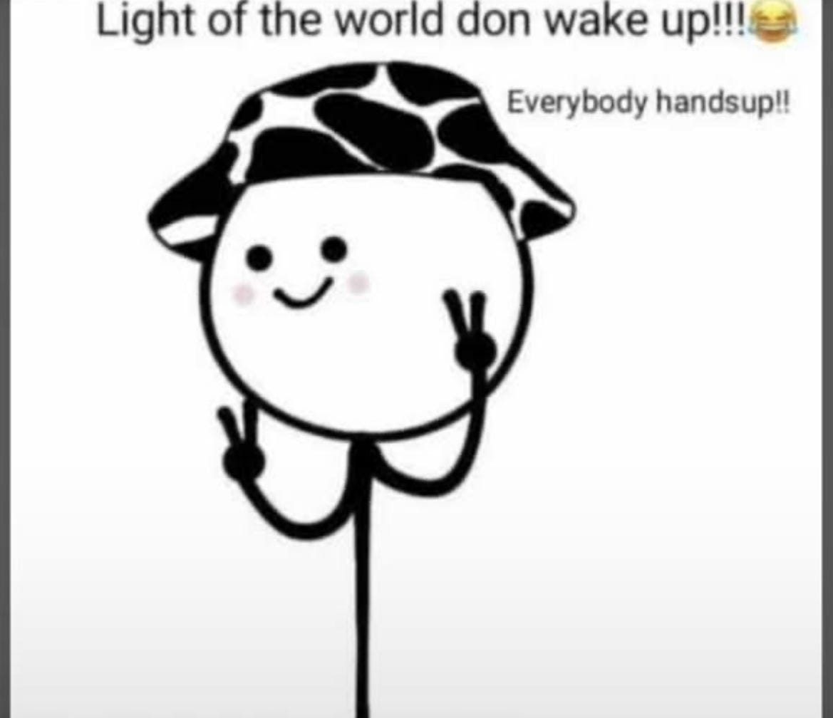 Light of the World Don Wake. There has been a common meme going… | by Nimi  | Medium