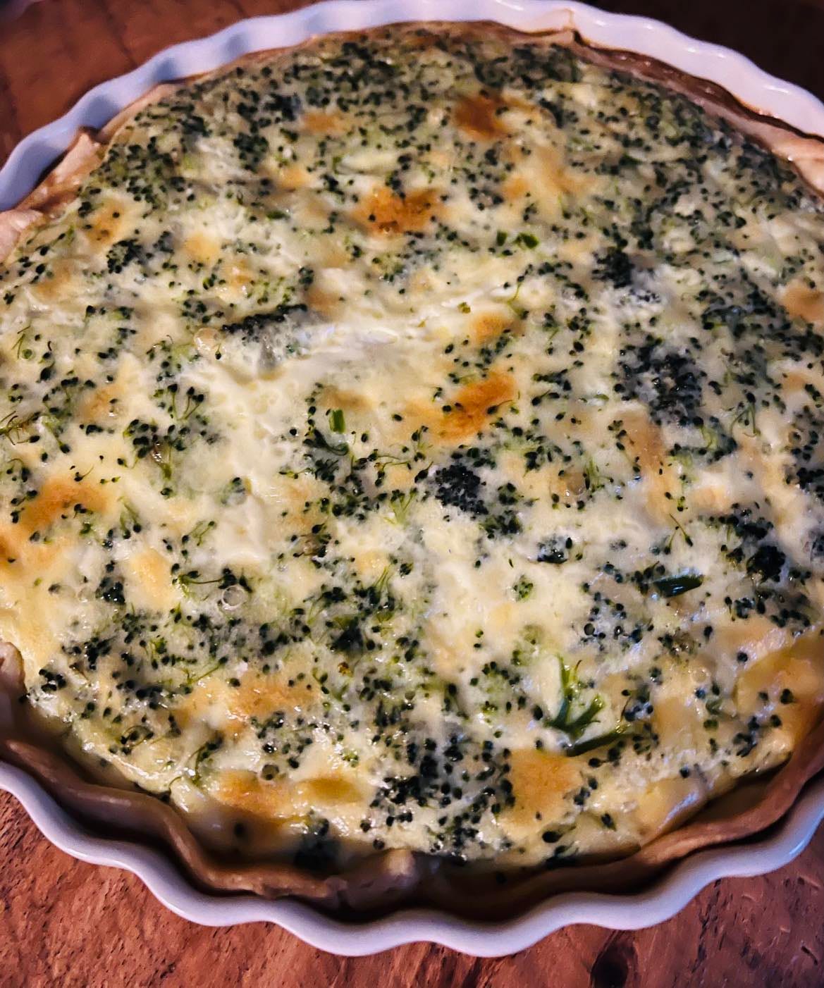 How to make a Quiche. My journey as a Vegetarian… well sort… | by Kim ...