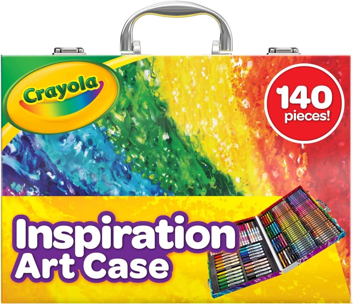 CRAYOLA 230926 Inspiration Art Case: 140 Pieces, Deluxe Set with