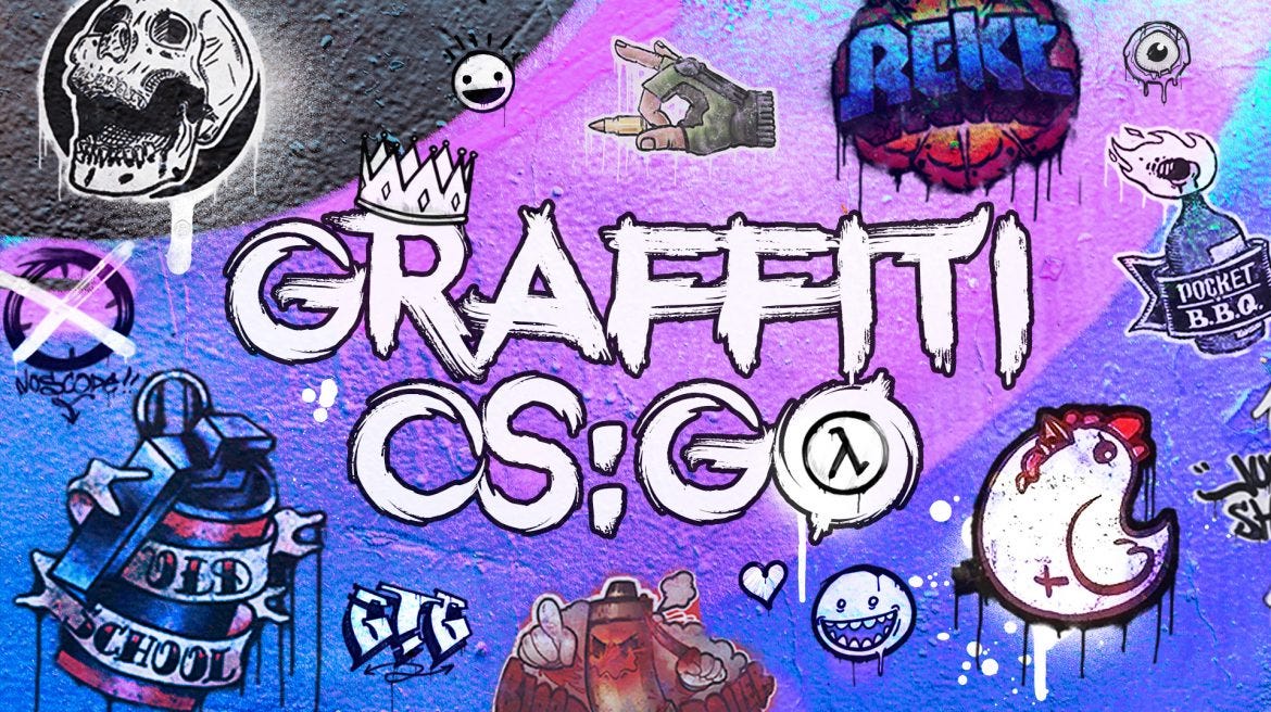 CSGO Graffities what’s with the walls? by Cs.money Medium
