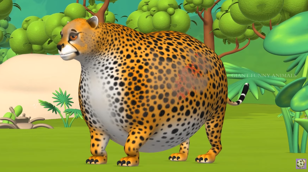 Paint Animals Magical Fountain Transformation — Farm Animals Gone Giant