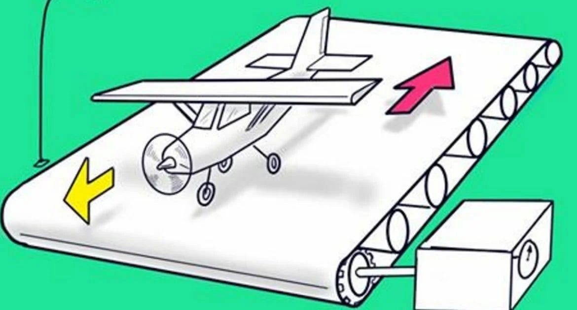 Can an airplane take off from a conveyor belt? | by Space | Medium