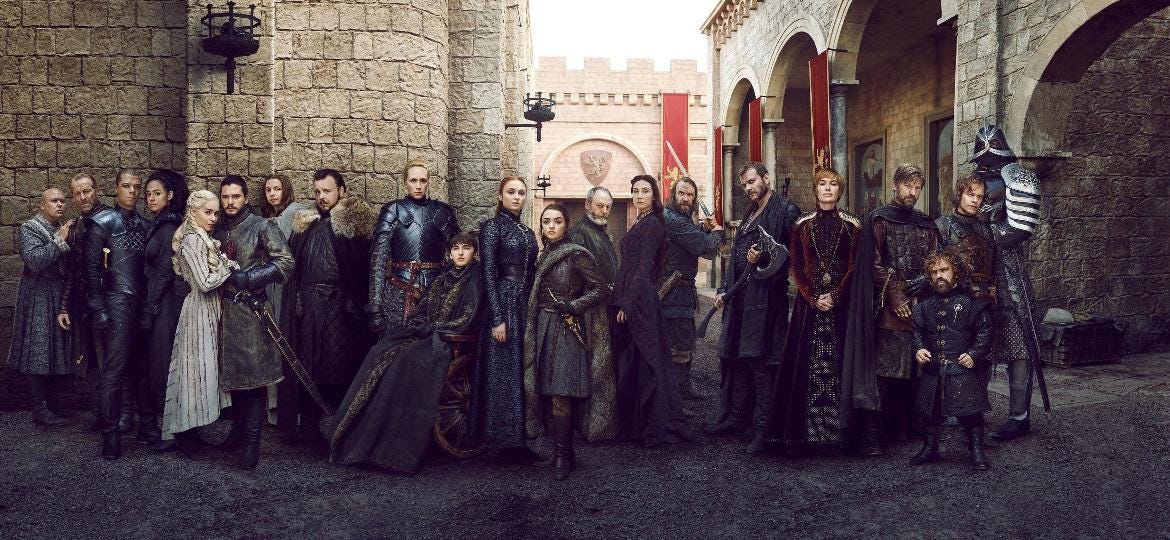 Game of Thrones gravou uma reunião épica, revivendo o elenco anterior