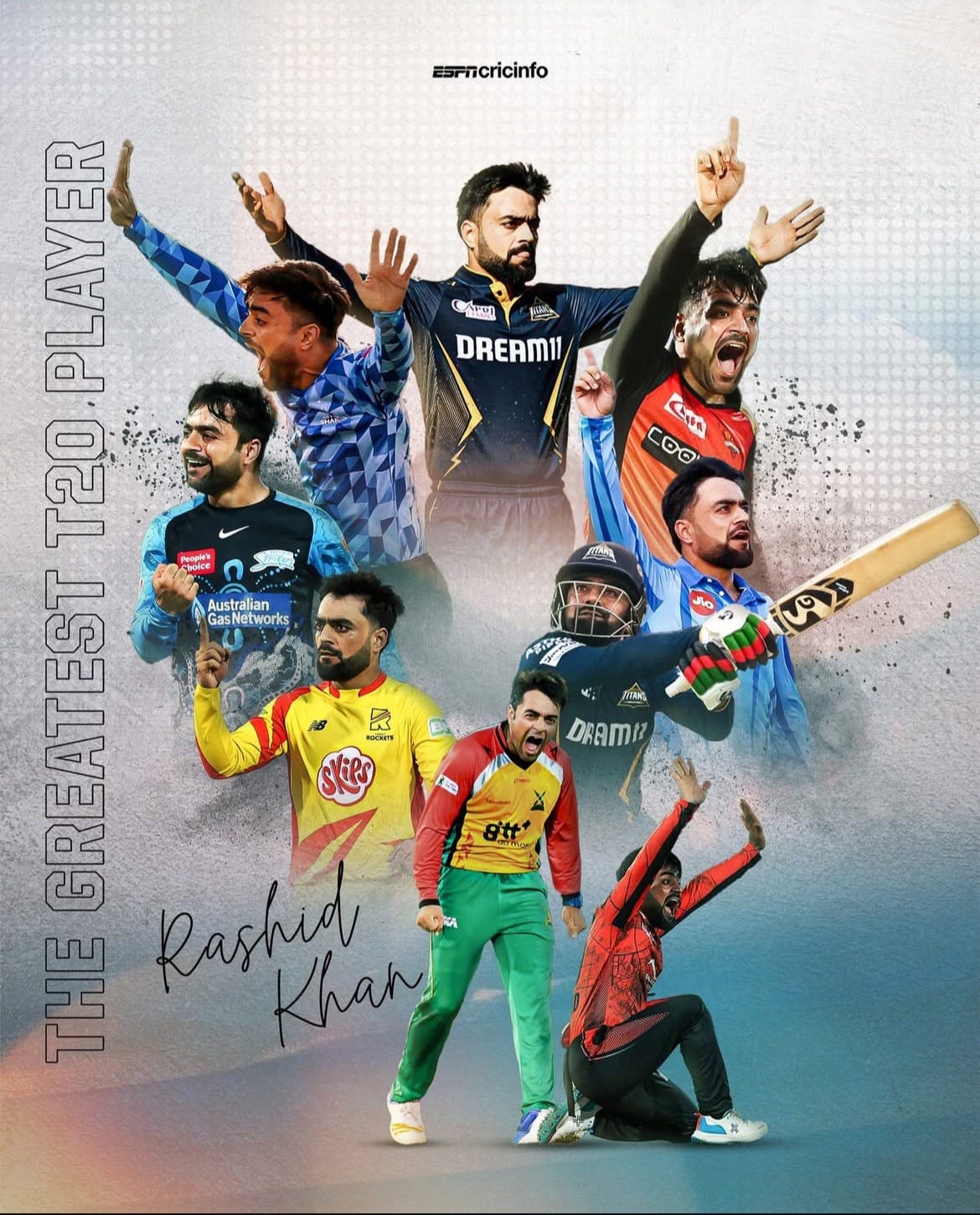 No 1: Rashid Khan