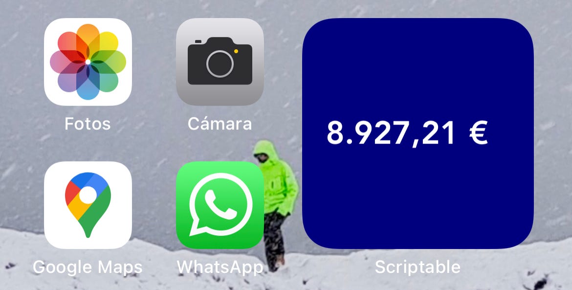 Create an iOS widget showing Google Spreadsheets data by Masumi