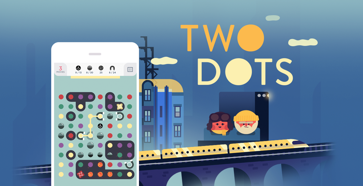 two-dots-color-connecting-strategy-that-guide-to-success-by-igor