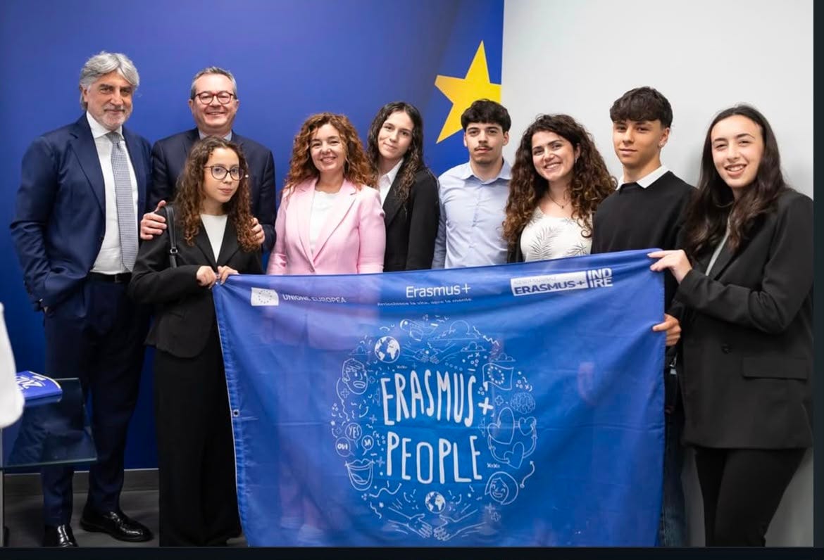 Il nostro progetto Erasmus + all’Europa Esperience -David Sassoli