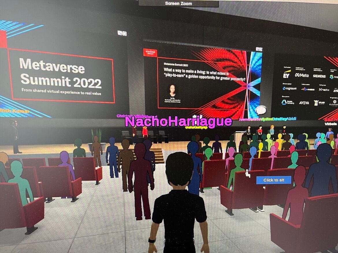 The Economist hosted a fullday summit in the Metaverse. The British