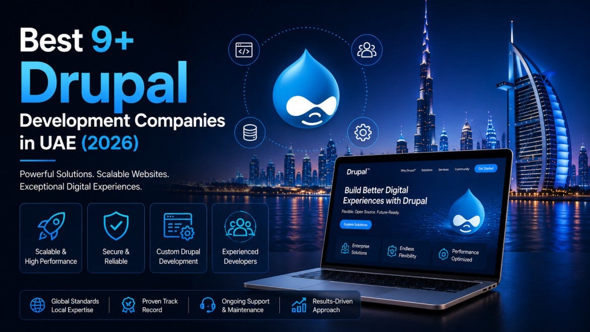 Best 9+ Drupal Development Companies in UAE (2026)