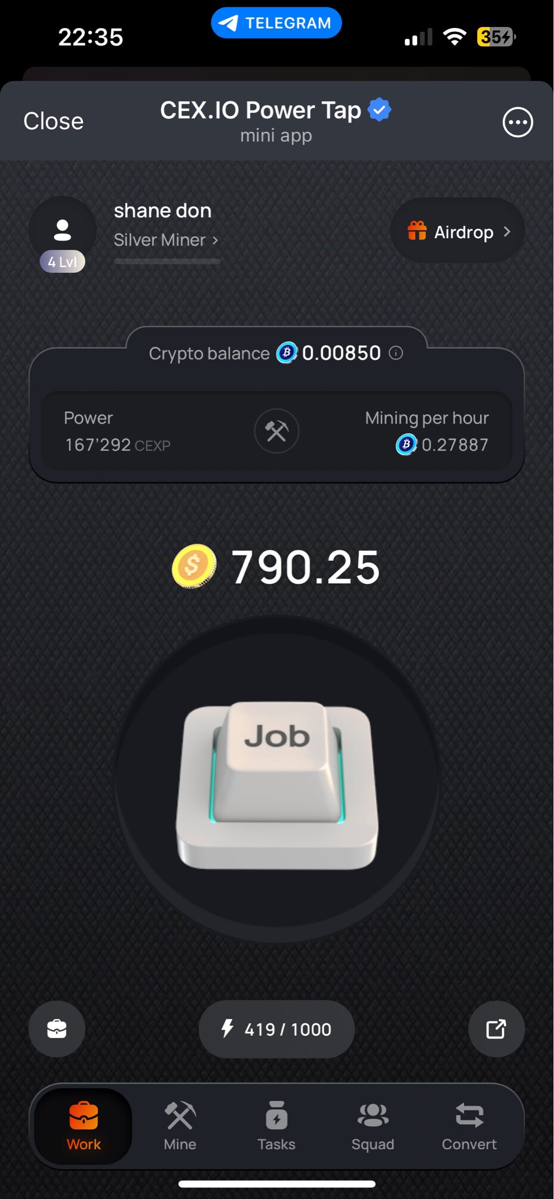 Exploring Cex Io Power Tap A Telegram Based Crypto Mini Game By Jzeus рџ љпёџ Sofa Success Exploring Cex Io Power Tap A Telegram Based Crypto Mini Game By Jzeus рџ љпёџ Sofa Success