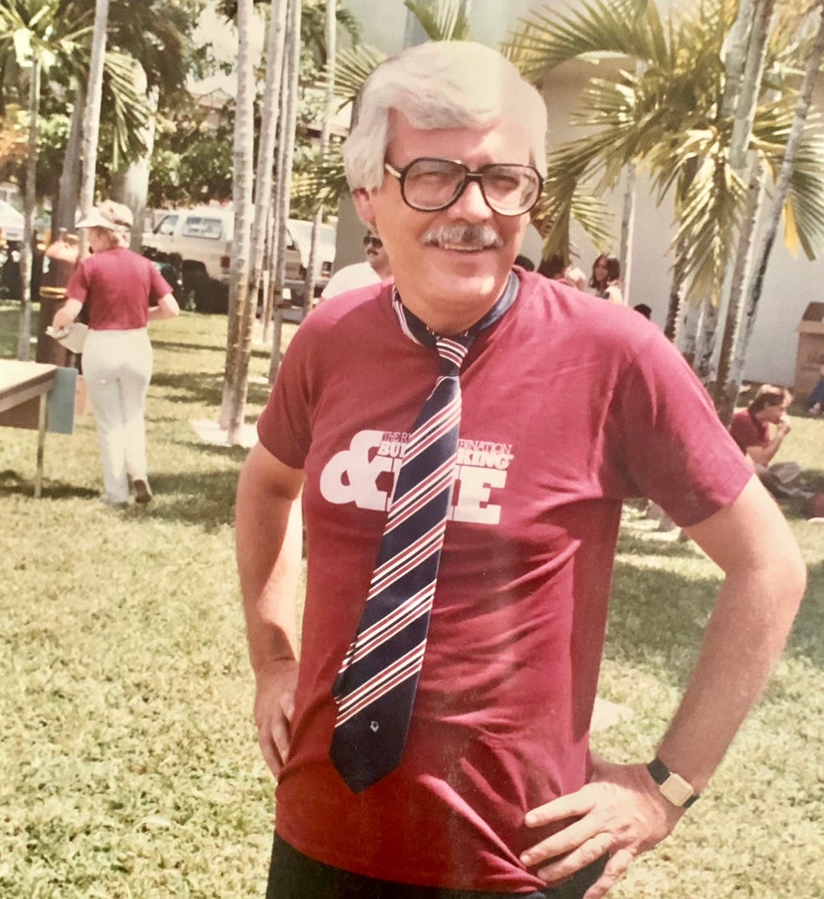 Ron in his Burger King University teeshirt by Susan Smocer Platt