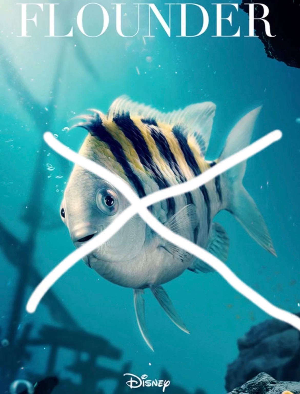 The Redesign of Flounder in The Little Mermaid LiveAction Remake A Delicate Balance by