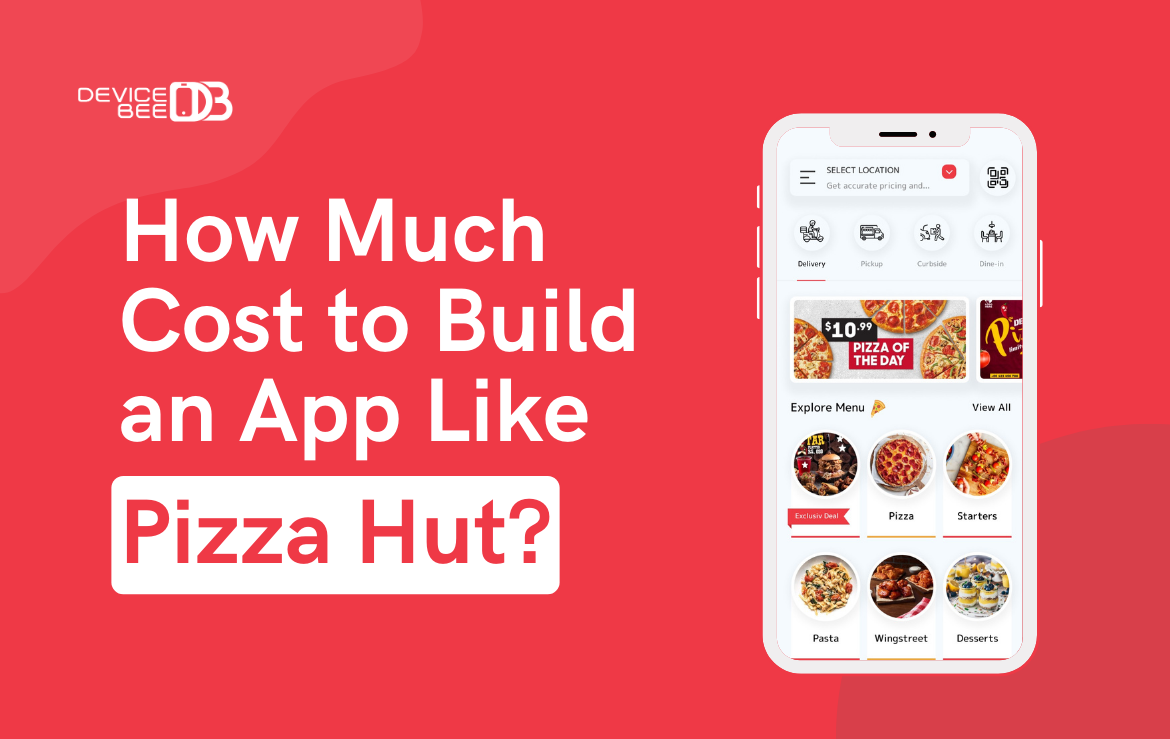 How Much Does It Cost to Build an App Like Pizza Hut ? by DeviceBee