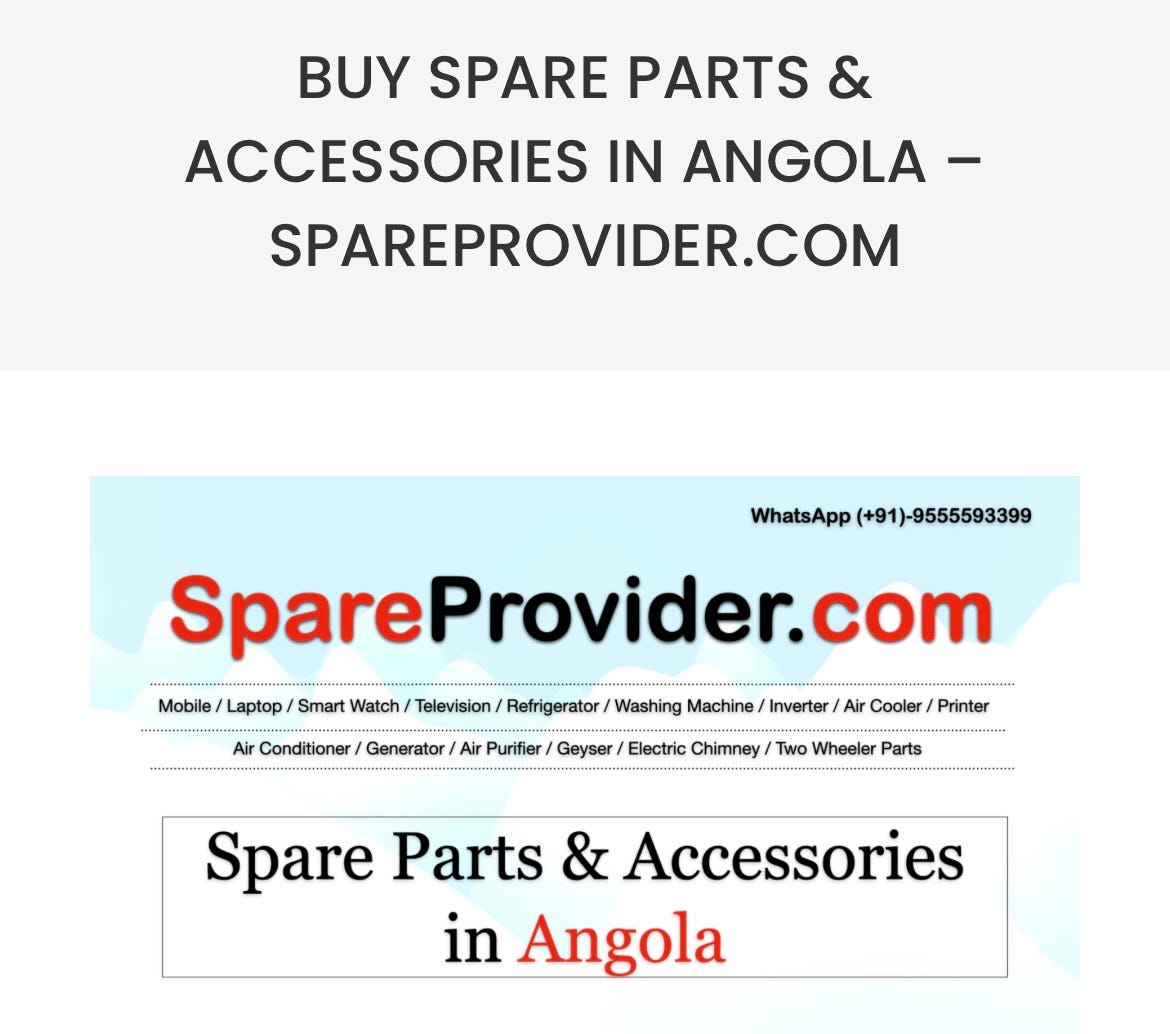 Title Streamline Your Spare Parts Procurement with in Angola by Nippukbrar