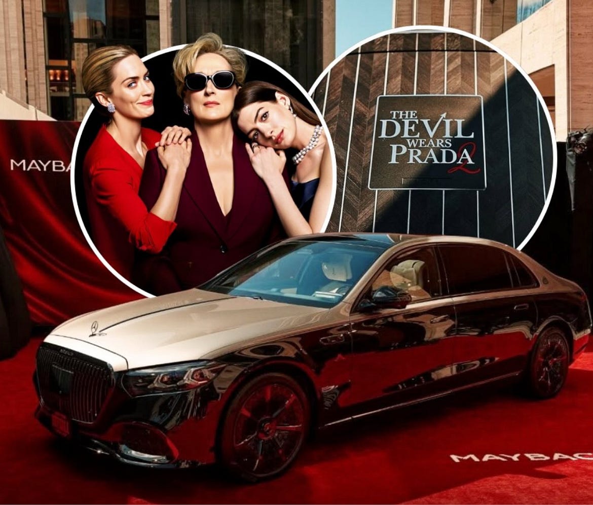 Mercedes-Maybach × The Devil Wears Prada 2