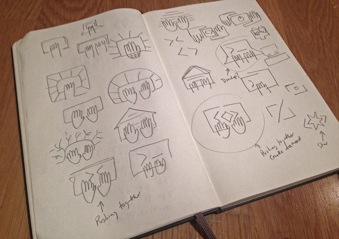 Inside a Logo Designers Sketchbook | by Logo Geek | Medium