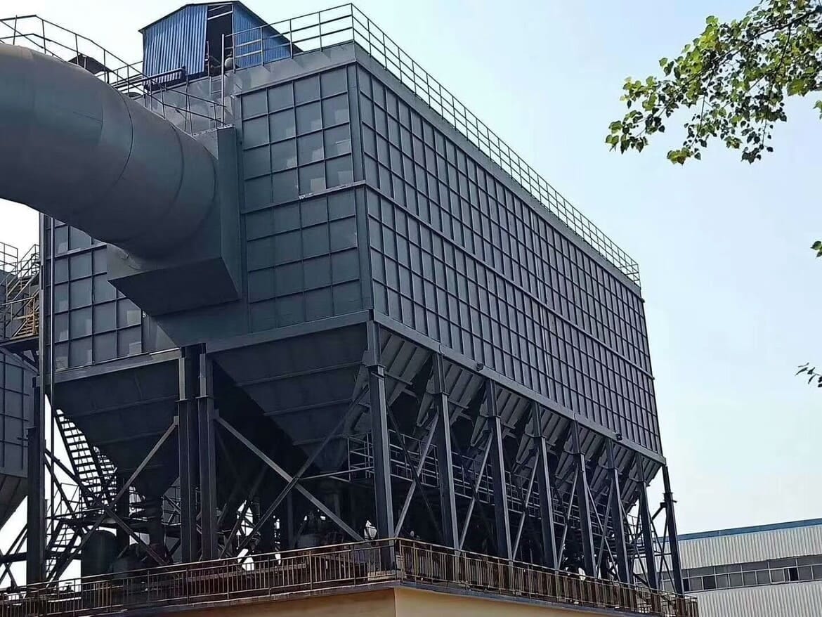 Principle of Pulse Jet Bag Filter Dust Removal System by