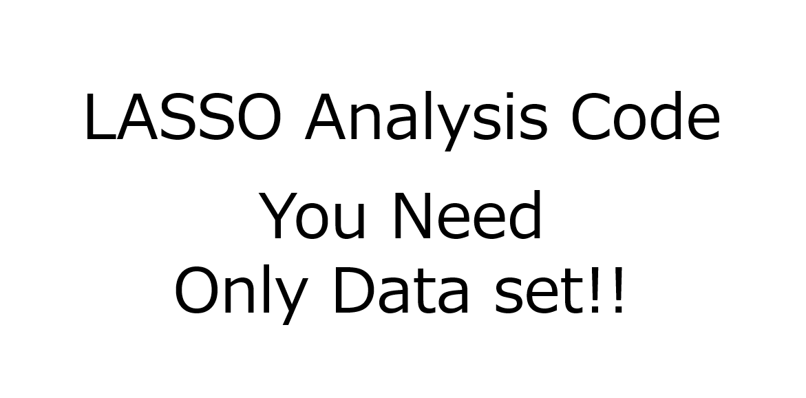 Least Absolute Shrinkage and Selection Operator MATLAB, R and Python