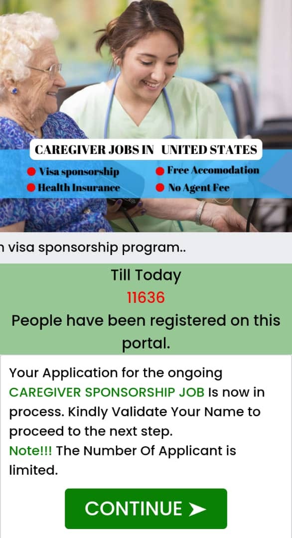 Caregiver Jobs with VISA Sponsorship in USA