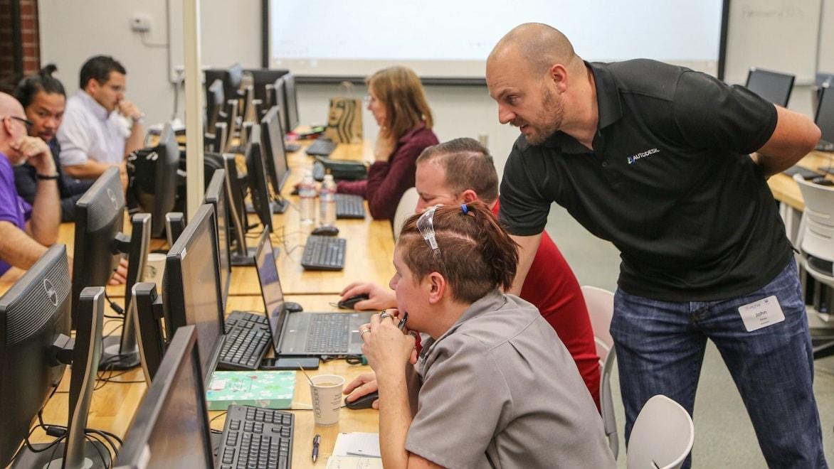 Teaching Auto CAD