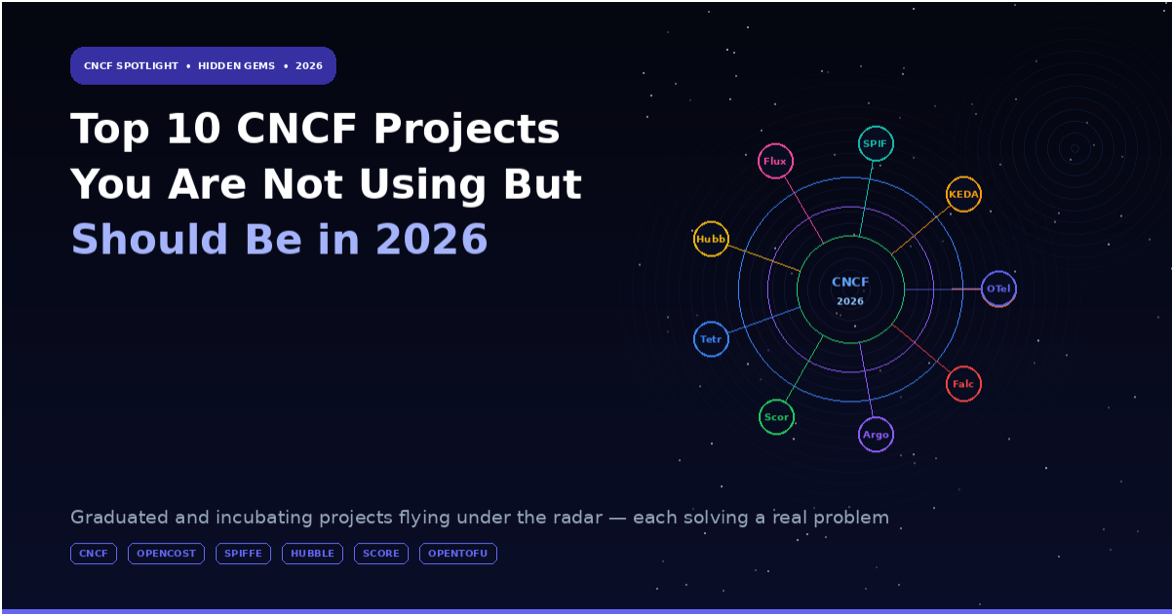Top 10 CNCF Projects You Are Not Using But Should Be in 2026