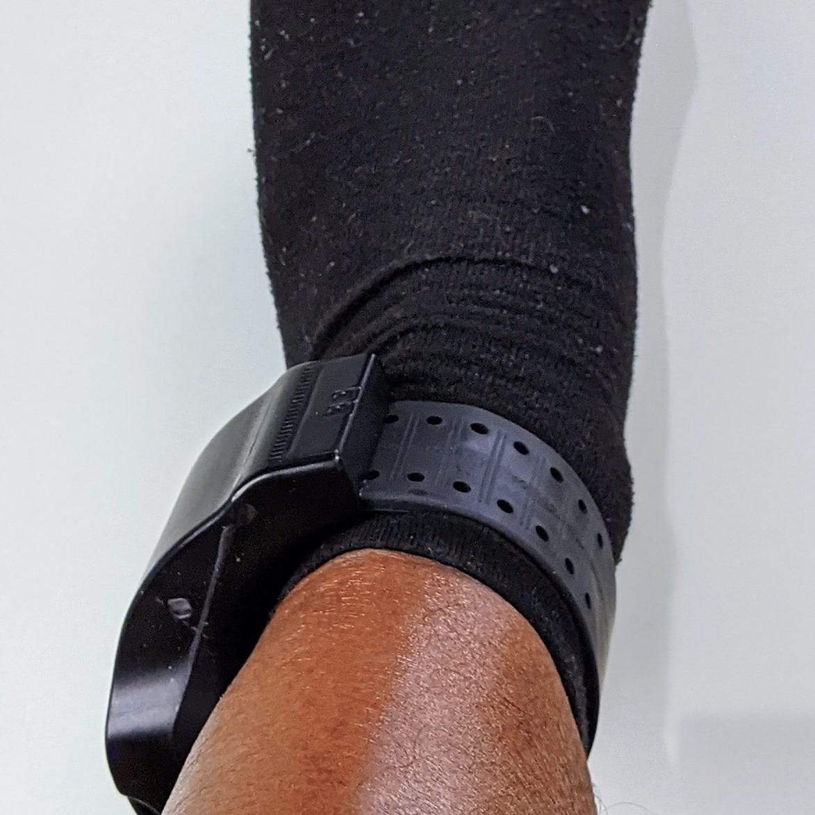 My friend Shakoure has worn an ankle monitor for nearly three years