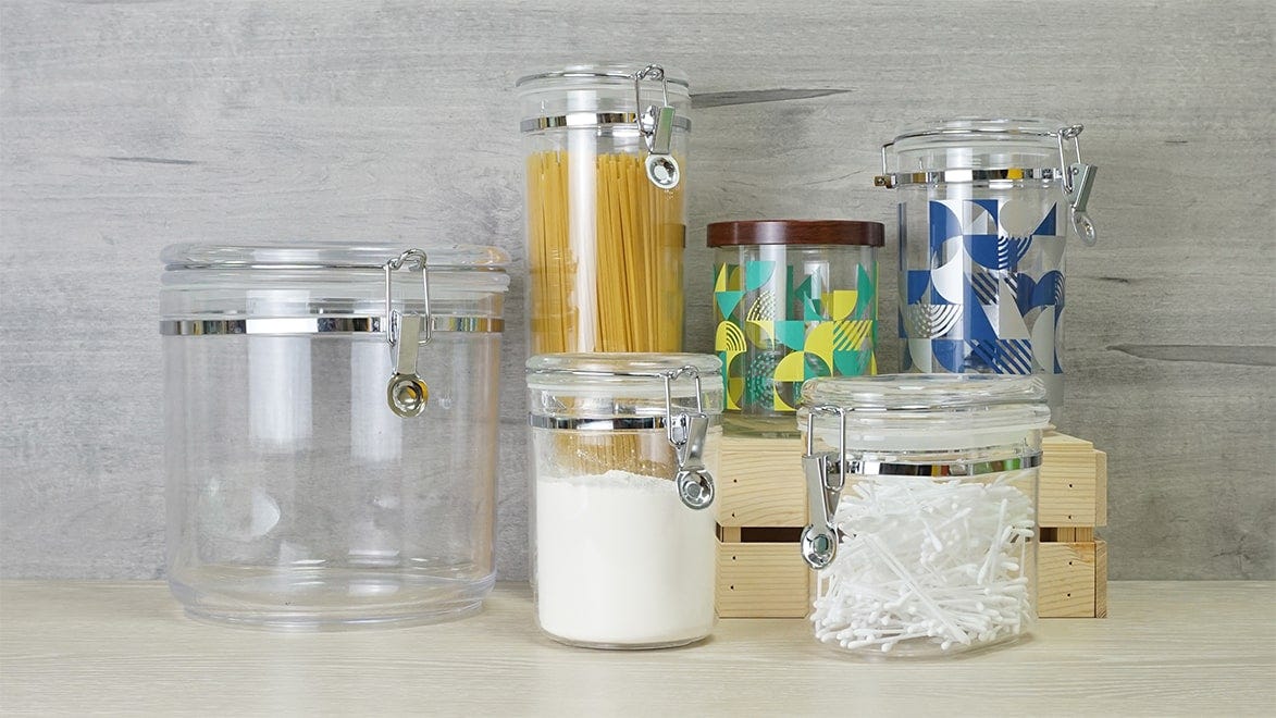 Why It Pays To Use Clear Containers For Your Pantry Storage