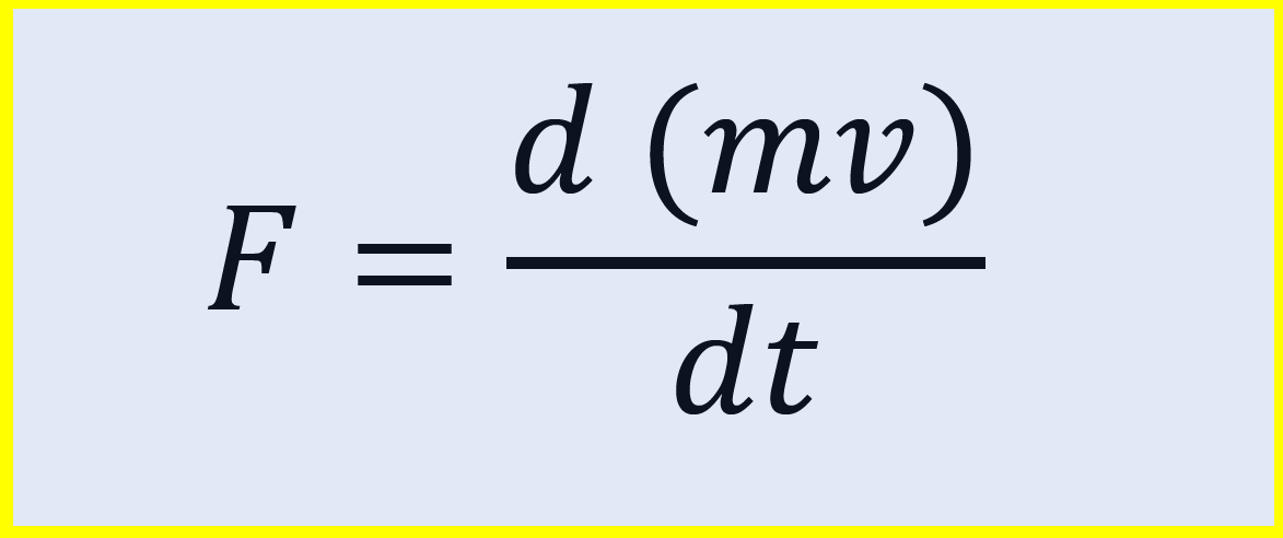 Newton&rsquo;s 2nd Law in the Symbolic Terms of Newton&rsquo;s Calculus | by 
