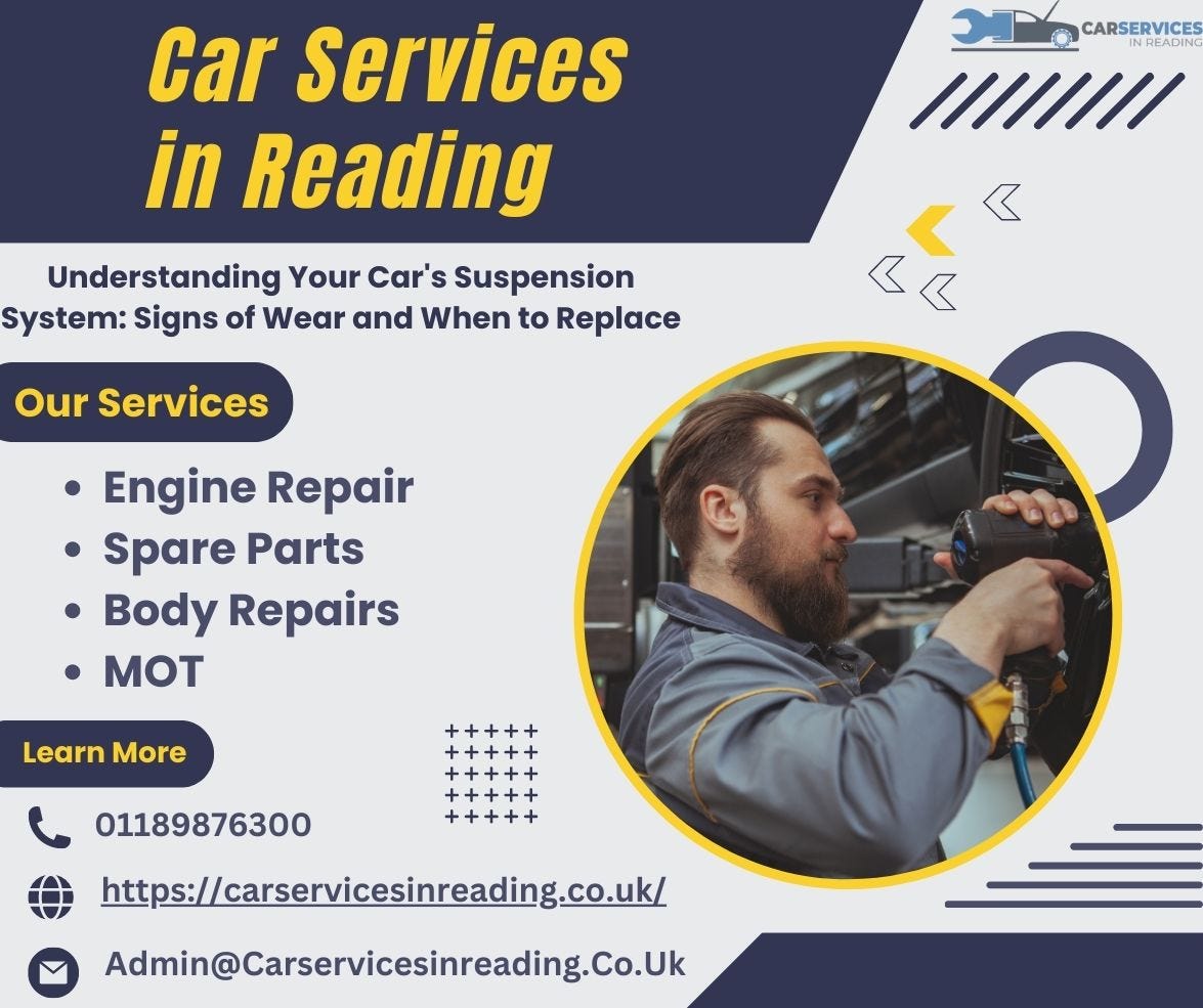 Understanding Your Car’s Suspension System Signs of Wear and When to