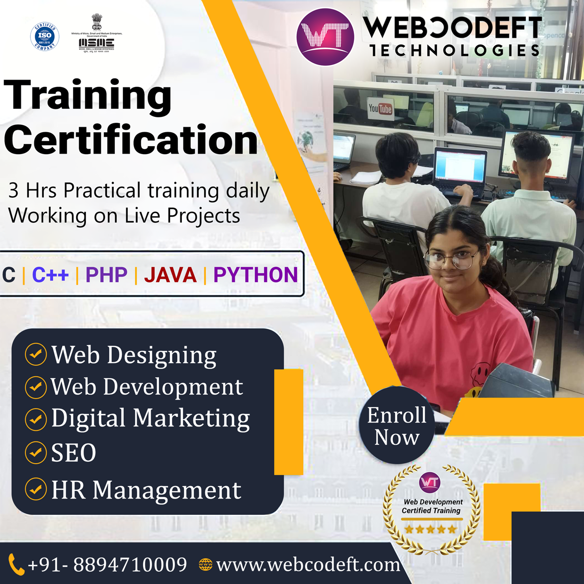 Python certification in Hamirpur. Elevate your career with a Python ...